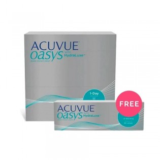 Acuvue Oasys 1-Day with HydraLuxe - Get Pack Of 30 Free